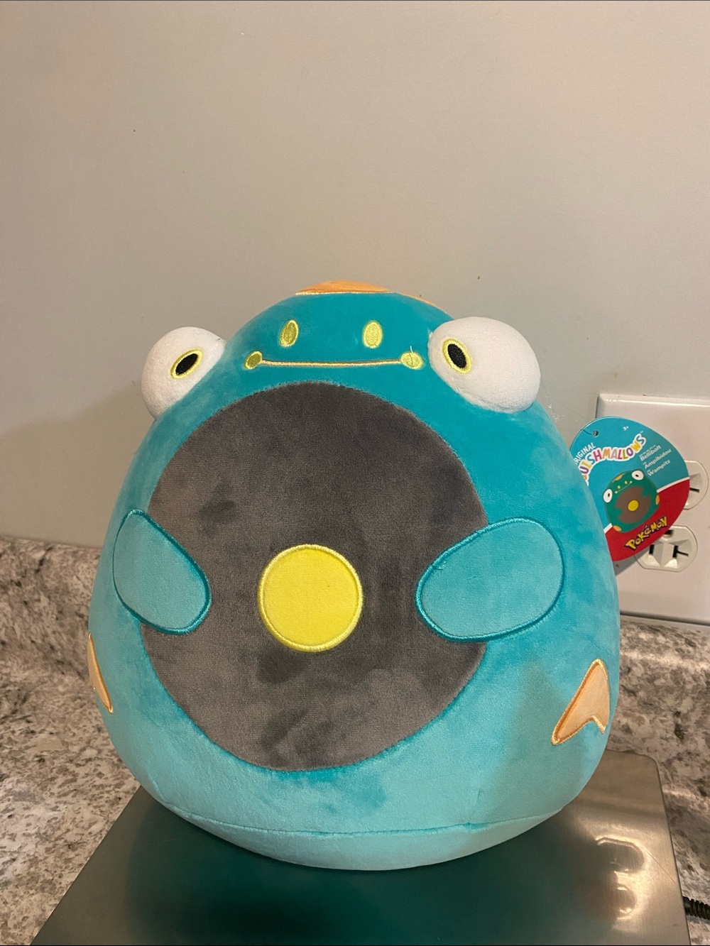 Squishmallows Teal & Orange Pokémon Amphibious Plush